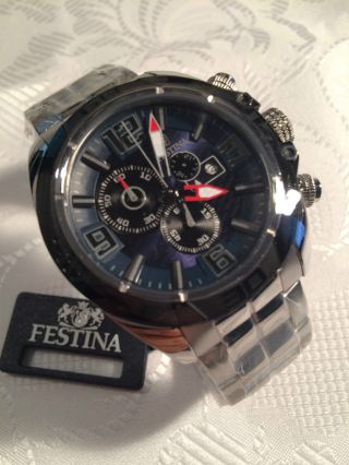 Festina F16583/3 Herren Uhr Chronograph Armbanduhr Bild