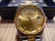 Bulova Seville Day & Date Automatik Uhr Vergoldet Mit Led - Uhrenbeweger Armbanduhren Bild 3