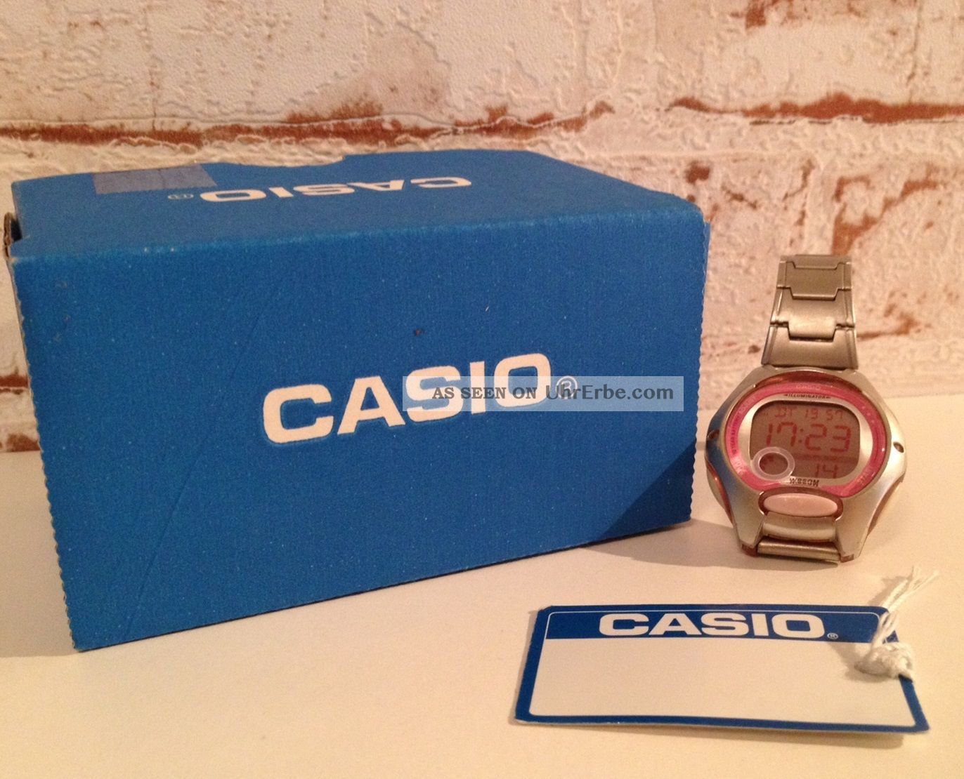 Casio Armbanduhr Modellnr.  2672 Rosa Geschenk Weihnachten Armbanduhren Bild