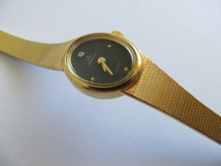 Schöne Anker Selektion Damen Armbanduhr Schweiz Quarz Gold Diamant Läuft Bild