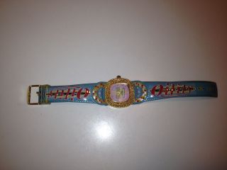 Oilili Damen Uhr Armbanduhr Türkis Rot Bild