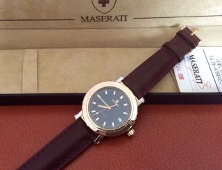 Maserati 1914 Official Timepiece Trident Automatic Uhr Armbanduhr Bild