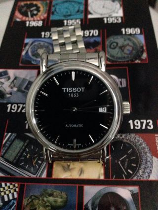 Tissot Automatic Armband Uhr T95.  1.  483.  51 Gekauf 05.  07.  14 Rest Bild