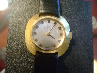 Schweizer Vintage - Uhr Von Certina,  Vergoldetes Gehäuse,  Mechanisch,  Funktioniert Bild