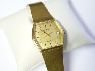 Vintage Wunderschöne Gama Armbanduhr Aus Den 60er Jahren Bild
