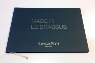 Audemars Piguet Bildband Le Brassus Englisch Selten Buch Sammler Selten Bild