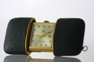 Dugena Swiss Uhr Gold 17 Juwels Steine Bild