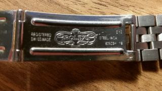 Rolex Armband D 12 Steel 62523h Bild