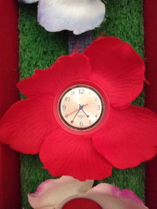 Swatch Uhr Blumen Blumenuhr Blüten Bild