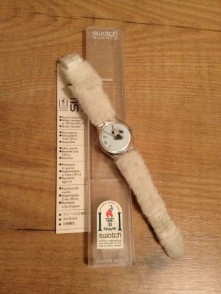 Swatch Sammleruhr Robbe Mit Fell Bild