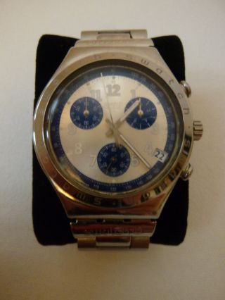 Swatch Irony Chronograph Mit Stahlarmband Bild