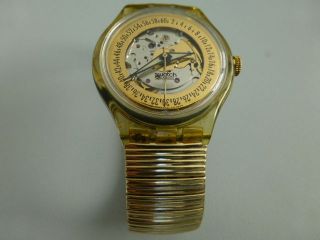 Swatch Armbanduhr Golden Sixties Automatik Bild