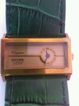 Sicura Breitling Vintage Armbanduhr Bild