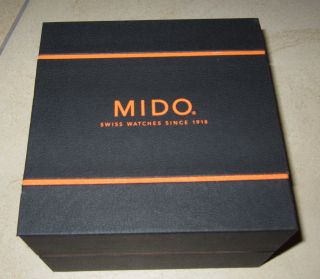 Biete Diese Sehr Gut Erhaltene Mido - Uhrenpox In Der Gr.  14 X 14 X 9cm An. Bild