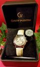 Neue Uhr Von Claude Valentini Chronograph Mit Seriennummer,  Schachtel Armbanduhren Bild 1
