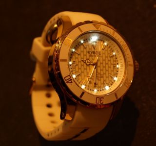 Armbanduhr Kyboe Kg - 004 Giant 48 - Weiß - Edel - Neuwertig Bild