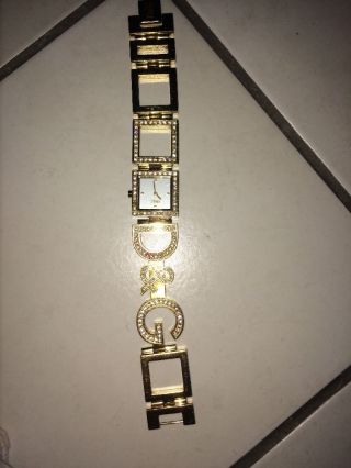 Dolce&gabbana Uhr In Gold Mit Strass/ Gild With Glitter Bild