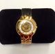 Exklusive Massiv 18kt Versace Armbanduhr Mit 750gg Und Leder Armband,  Box/papiere Armbanduhren Bild 1