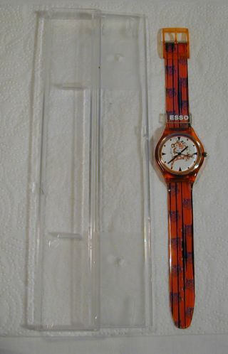 Werbe - Armbanduhr - Esso Tieger - Sammleruhr Bild