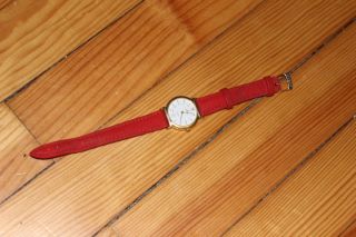 Schöne Uhr Von Dugena - Rot Bild