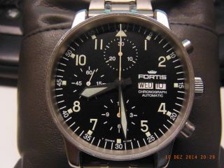 Fortis Chronograph Cosmonaut Automatik Ref.  Nr.  597.  10.  141 Bild