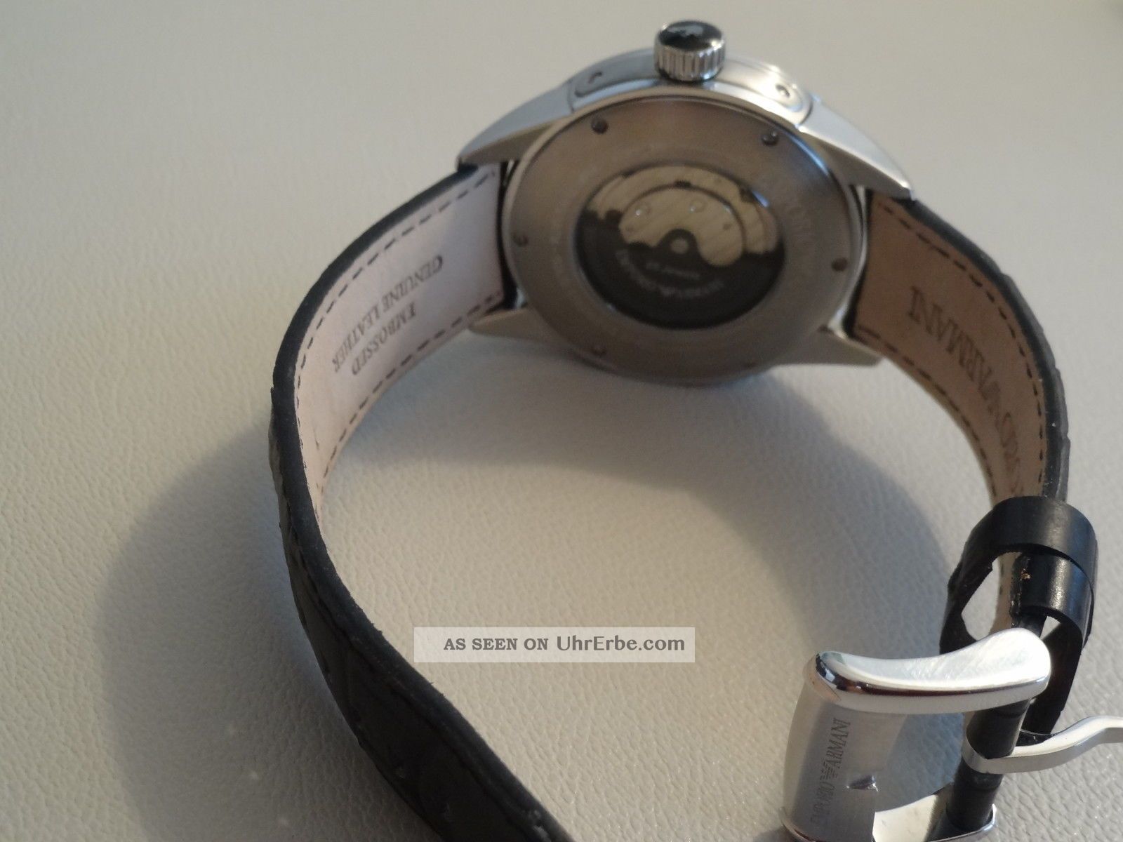 Emporio Armani Herren Uhr (nr. Ar4628) Automatik Meccanico Armbanduhr. Ovp