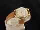 Luxus Herrenuhr Ulysse Nardin Chronometer Automatik 14 Karat Gelbgold Um 1950 Armbanduhren Bild 1