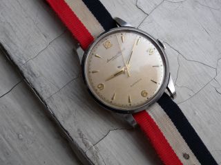 Iwc Automatic Uhr Stahl Cal.  852 Vintage Iwc Automatic Steel Watch 50s Bild