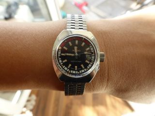 Uhr Vintage Rado Captain Cook Diver Für Sie Bild