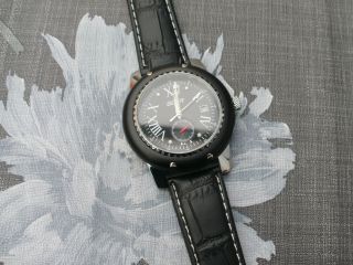 Automatic Armbanduhr Goer Mit Handaufzug Echt Lederarmband Glasboden Mit Datum Bild