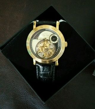 Automatik Uhr Von Der Edelmarke Graf Von Monte Wehro Bild