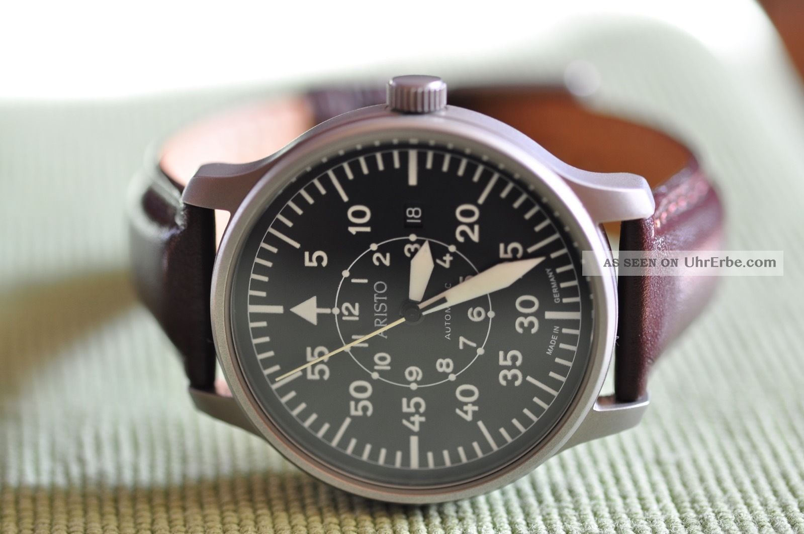 Aristo Fliegeruhr Automatik eta 2824 2 