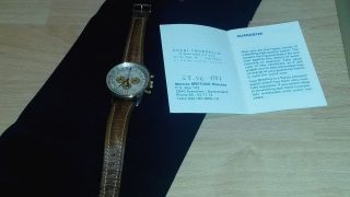 Breitling Old Navitimer Chronograph Automatik Stahl/gold Ref.  81600 Bild