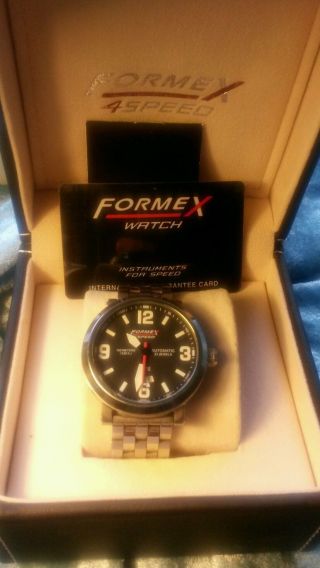 Formex 4speed 72512.  7070 Armbanduhr Für Herren Mit Massivem Edelstahlarmband Bild