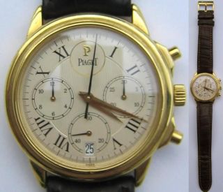 Piaget Swiss Herrenarmbanduhr,  Armbanduhr,  Automatik,  Chronograph Bild
