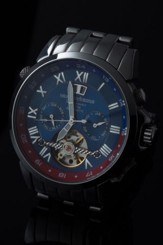 Newton & Sons Automatik Uhr/chronograph/herrenuhr/armbanduhr Bild