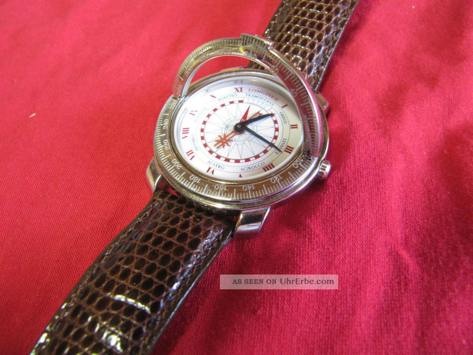 Longines Christobal C Limitiert Compass Fliegeruhr Schiff Uhr Selten Rarität Armbanduhren Bild