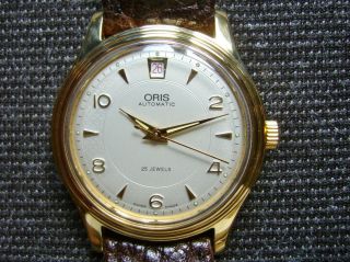 Oris Automatik Herren - Armbanduhr Mit Datumsanzeige,  Klassisch - Elegant Bild