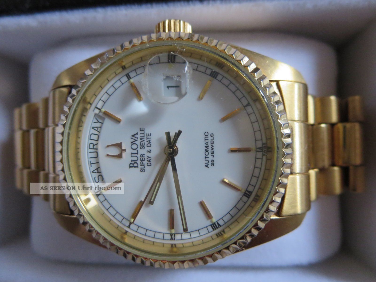 Bulova Seville Day - Date Armbanduhren Bild