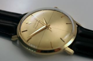 Corum Longchamp Automatic 18k Gold Uhr/watch Cal.  20779 Bild