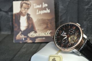Weihnachtspreis Ingersoll Gran Canyon Iv In6900rbk Herren Armbanduhr - Lederband Bild