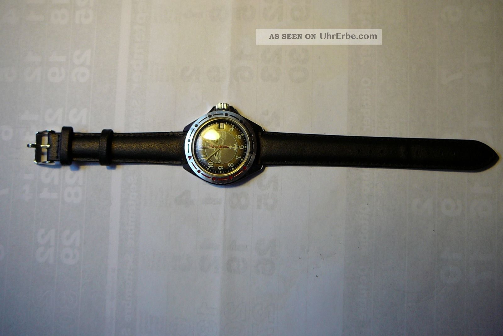 Kopie Von VOSTOK 1967 Taucheruhr Automatik 20ATM 200m Kal. 2415