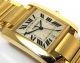 Cartier Tank Francaise 18 Kt Gold Ref.  1840 Automatic 28 X 32 Mm 2007 Armbanduhren Bild 6