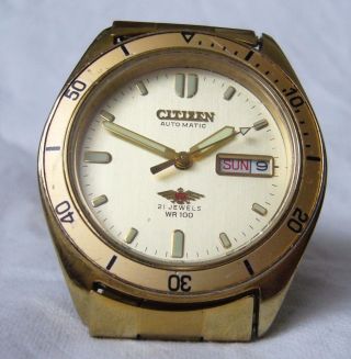 Citizen Herren Armbanduhr Automatic Wr 100 Bild