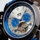 Yves Camani Worldtimer Navigator Herrenuhr Automatik Edelstahl Blau B - Ware Armbanduhren Bild 1