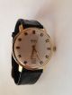 Vintage Herrenarmband Uhr Bwc Automatik 14k / 585 Gold Armbanduhren Bild 1