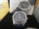 Breitling Crosswind Mit Blauem Ziffernblatt Und Allen Papieren Armbanduhren Bild 3