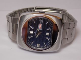 Vintage Herren Armband Uhr Onsa Automatic Sehr Selten Sammelwürdig Bild