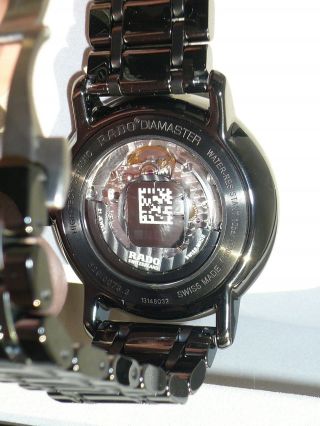 Rado Diamaster Automatik Keramik Uhr Herrenuhr R14073182 Xl Hyperchrome Ovp Bild
