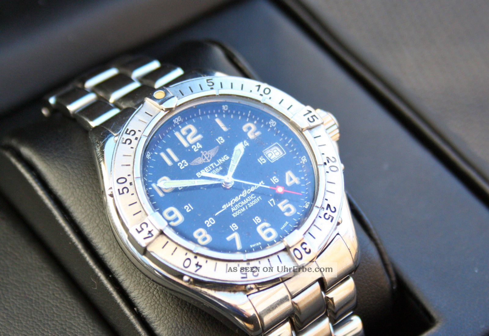 Breitling Superocean Herren Uhr 41mm Armbanduhren Bild